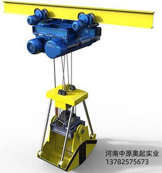 简述ZD型电动抓斗起重机的工作原理和技术参数